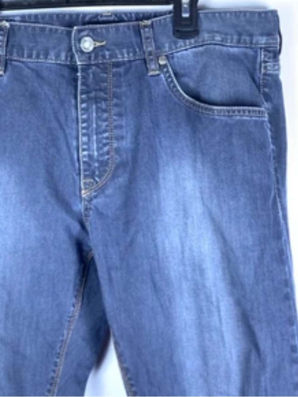 Hugo Boss BOSS Maine Mens Jeans 34x32 Blue Regular Fit Comfort Stretch Denim - Picture 6 of 16